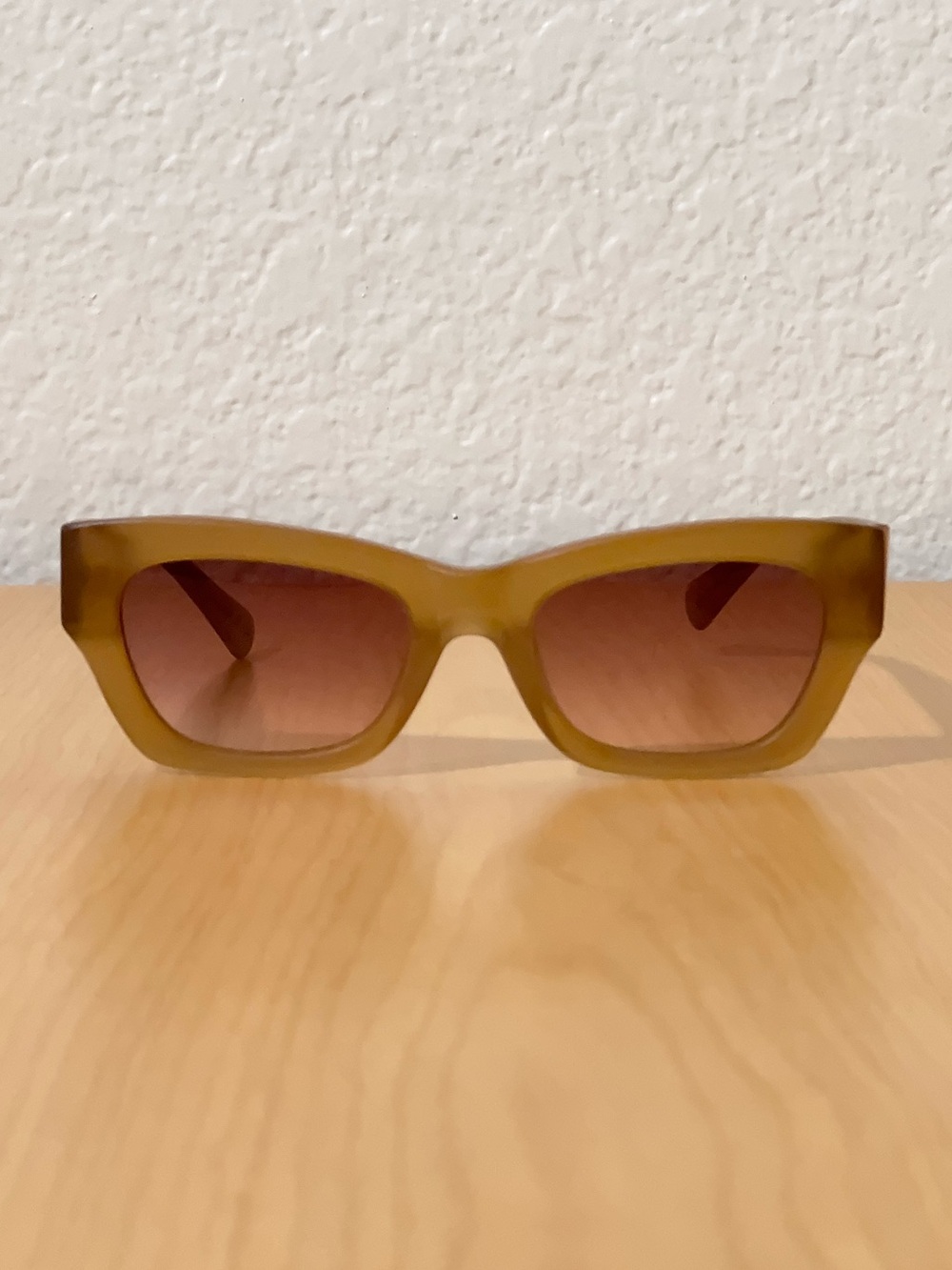 Von Zipper Transparent Brown Sunglasses with Brown Auburn Lens
